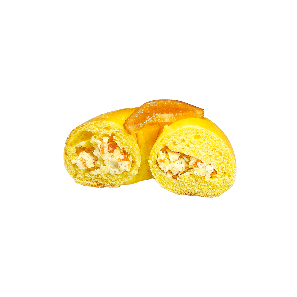 甘くて爽やかなオレンジクリームチーズベーグル 甘くて爽やかなオレンジクリームチーズベーグル