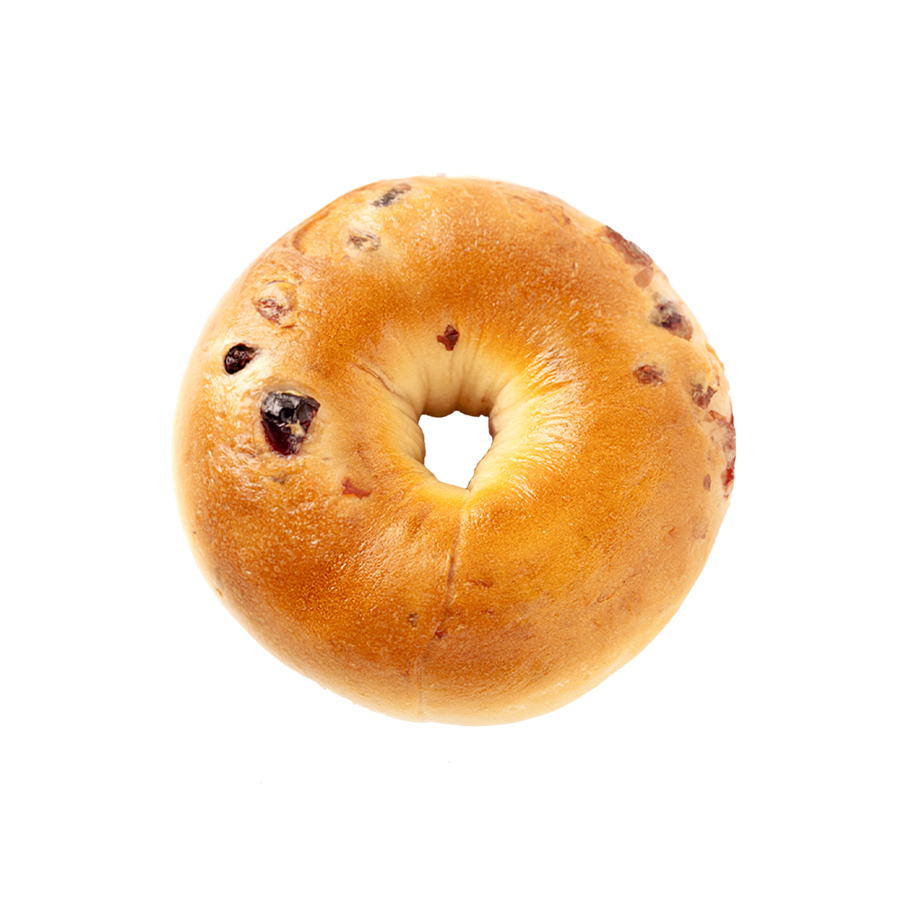 ヘルシーで低脂肪のクランベリーベーグル ヘルシーで低脂肪のクランベリーベーグル