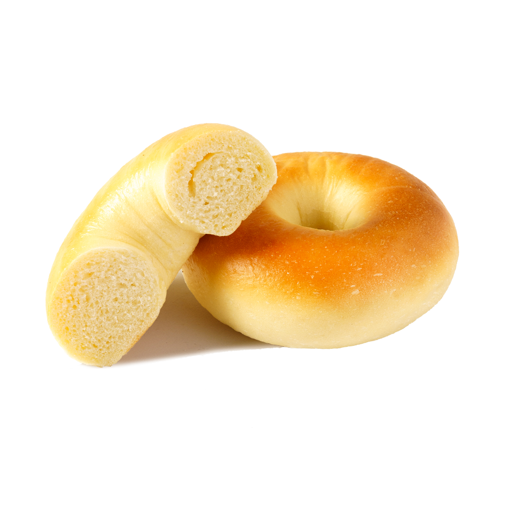艶やかで脆いプレーンベーグル
